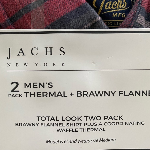 Jachs Men’s Flannel + Thermal 2-pack - Picture 6 of 6